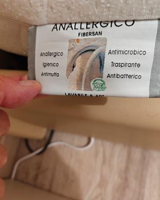 letto piazza e mezza con materasso 