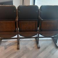 Panca 3 posti cinema retrò