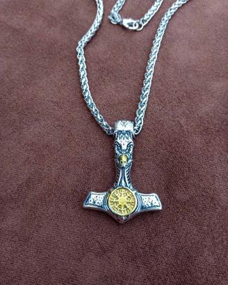 Ciondolo amuleto vichingo Thor