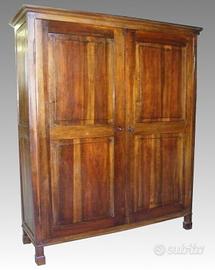 Armadio dispensa Direttorio Impero Emiliano noce