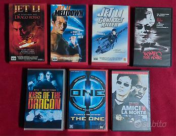 Lotto VHS Jet Li  EX-NOLO  (leggi descrizione)