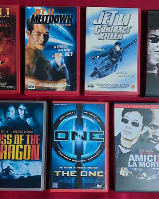 Lotto VHS Jet Li  EX-NOLO  (leggi descrizione)