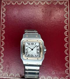 Cartier Santos Galbée XLAutomatico 2823 Acc e oro