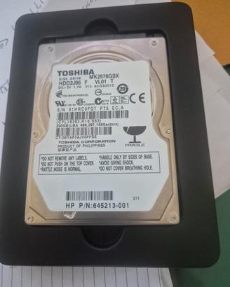 Hard Disk 2.5 Toshiba MK2576GSX 250GB