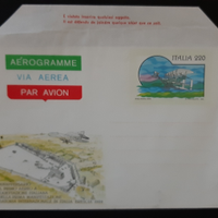 Biglietti postali e aerogramme par avion via aerea