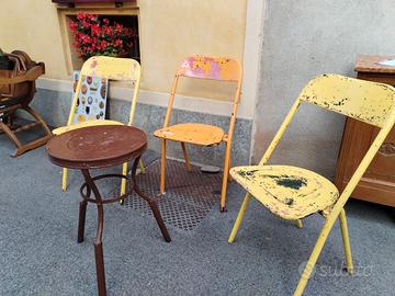 Set vintage da giardino