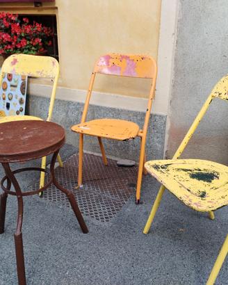 Set vintage da giardino