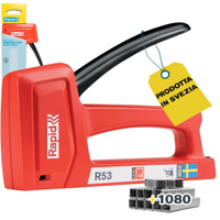 Rapid R53 Graffatrice Manuale con 1080 Graffe n.5