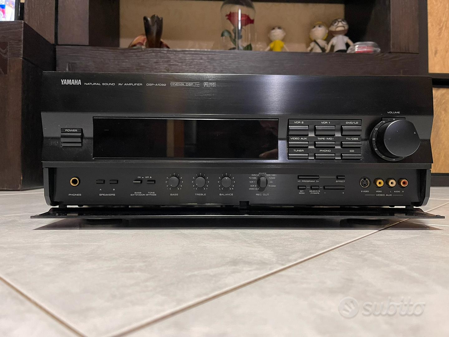 YAMAHA DSP-A1092 目まぐるしく