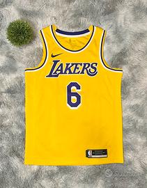 Jersey Lakers Lebron James 6 Canotta Nike Nba