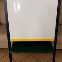 Lavagna 2 lati uno per magneti e uno per gessi