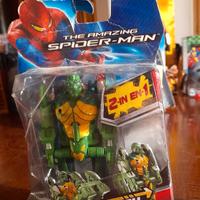 the amazing spiderman cyber lizard flip and attack