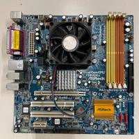 Scheda madre Asrock e RAM Corsair