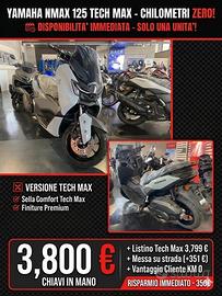 Yamaha Nmax 125 TECH MAX 2025 KM ZERO