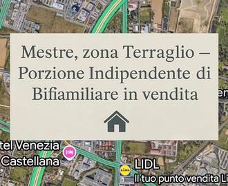 Mestre - Porzione di Bifamiliare con Giardino