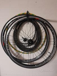 scarpe e cerchi mbici da corsa