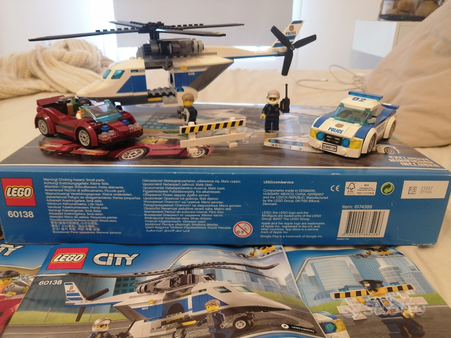 Lego City 60138 Elicottero polizia completo - Tutto per i bambini In  vendita a Piacenza