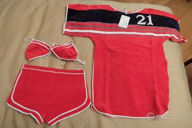 completo mare in spugna diana sport tg 40/42 donna