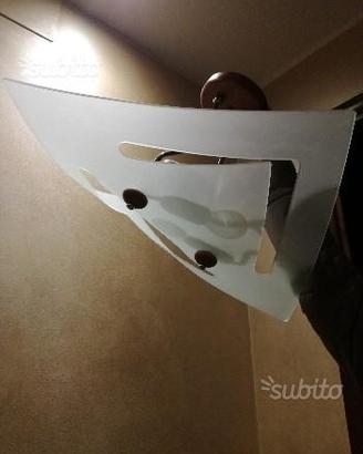Lampadario in vetro