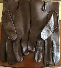 Guanti in pelle da uomo