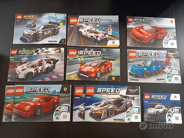 libretto istruzioni lego Speed Champions 