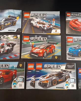 libretto istruzioni lego Speed Champions 
