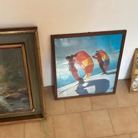 cornici per quadri di cui dipinto in legno