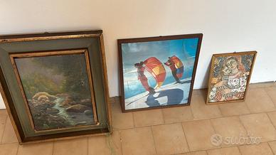 cornici per quadri di cui dipinto in legno