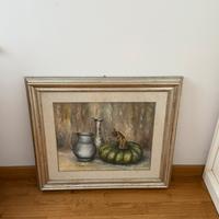 Battisti – Natura morta con brocche e zucca