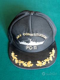 Cappellino navigazione Comandante ARV Constitutio.