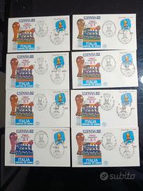 Buste primo giorno Italia campione del mondo 1982