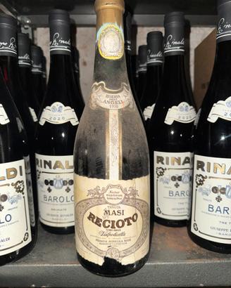 Bottiglia vino Recioto Masi 1970