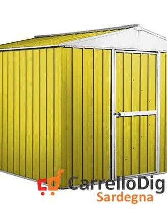 Box deposito porta attrezzi lamiera 276x260 giallo