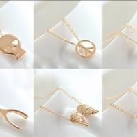 Set 6 collane dorate donna