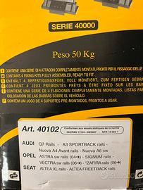 Barre portatutto auto