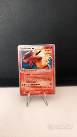 carta Pokémon Typhlosion ex 110/115 ultra rara ITA
