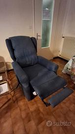 Poltrona Relax alzapersona a 2 motori