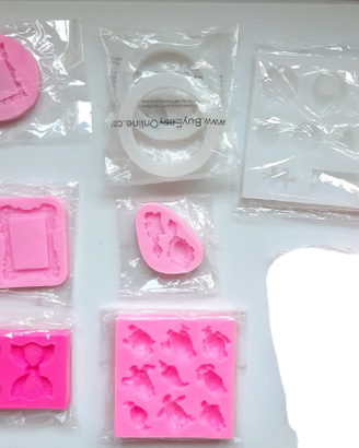 Set Stampi Gomma Siliconica