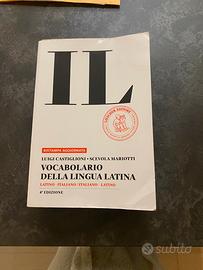 IL Vocabolario di latino dizionario