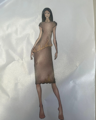 abito da cerimonia vintage sartoriale
