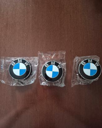 3 coprimozzo Bmw originali 