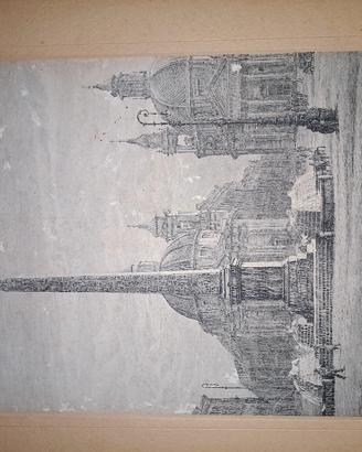 4 stampe antiche roma