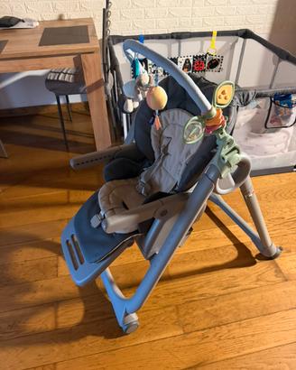 Seggiolone pappa chicco magic polly relax