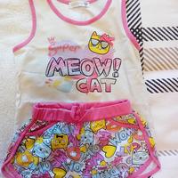 Set abbigliamento bambina 2 anni