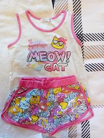 Set abbigliamento bambina 2 anni