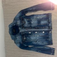 giacca di jeans dsquared