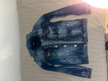 giacca di jeans dsquared