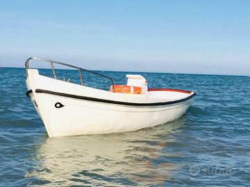 Barca 5.8 m con carrello motorizzato