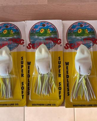 Rane per pesca a Top Water