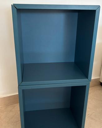 Coppia mobili contenitori Eket Ikea Blu